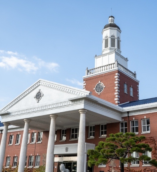 Outside view of dental school building