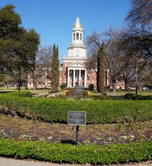 Outside view of dental school building