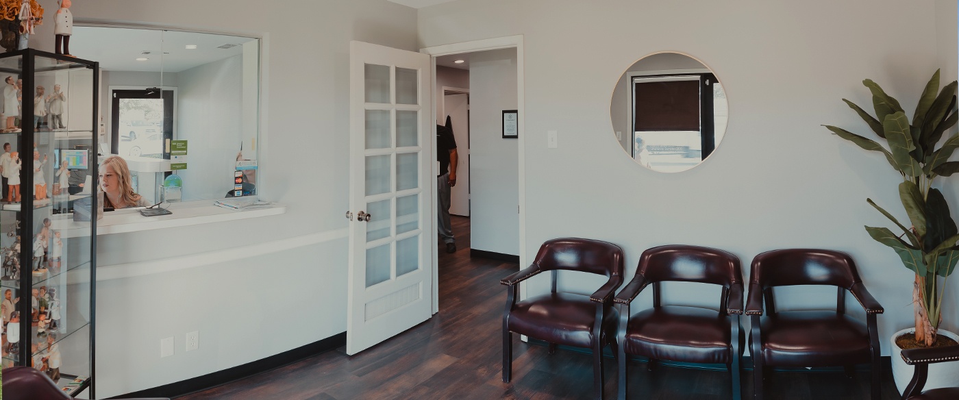 Dental office waiting room